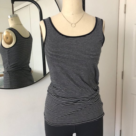 Deluth Trading Co Striped Tank Top - M - Picture 1 of 4